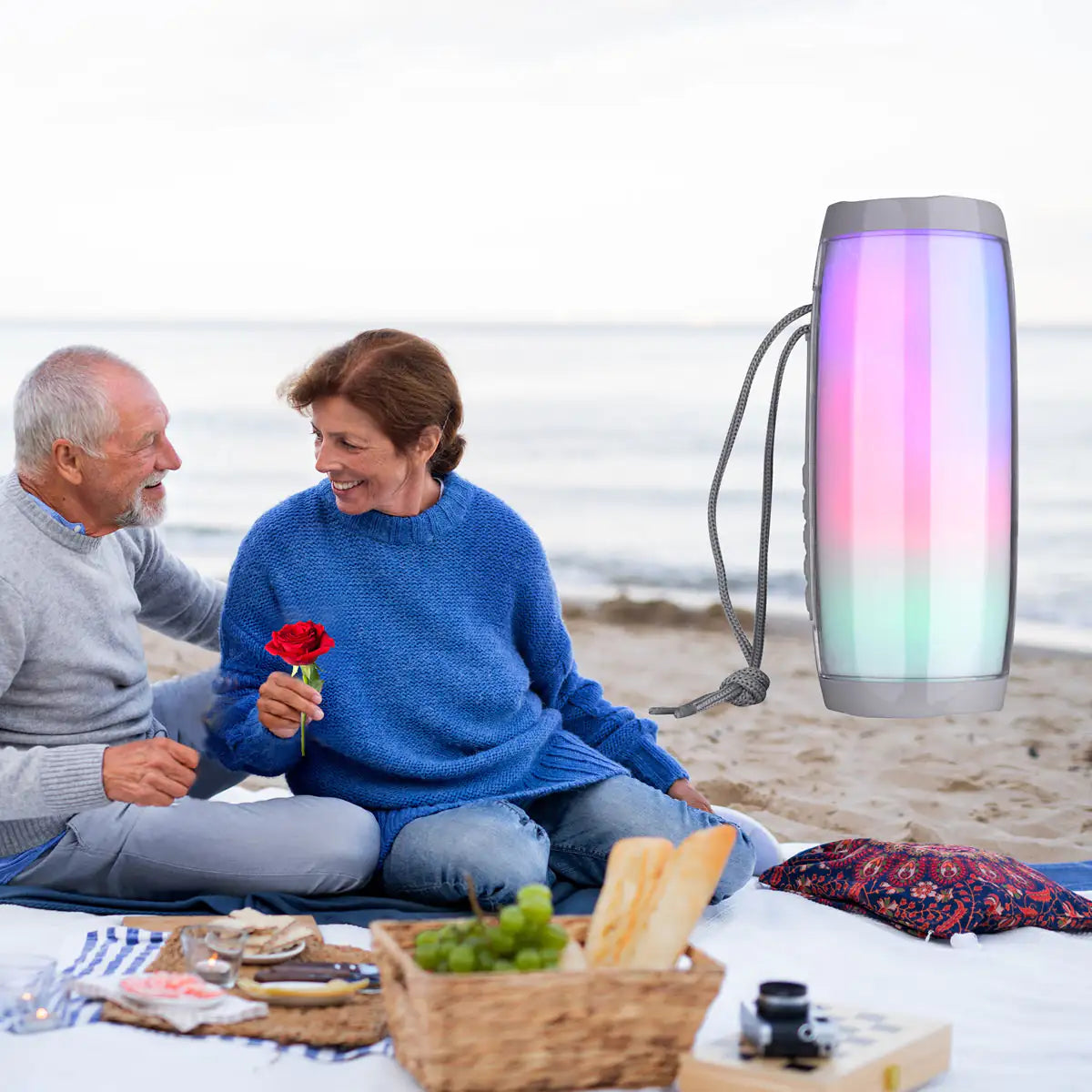 Rainbow LED Bluetooth Speakers In Vibrant Colors